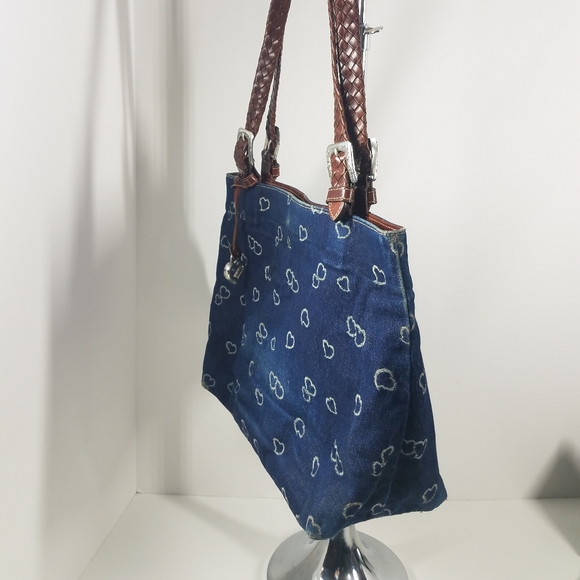 Brighton Heart Jeans Mini Tote Purse - Picture 3 of 15